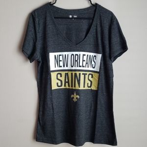 New Orleans Saints v-neck t-shirt
